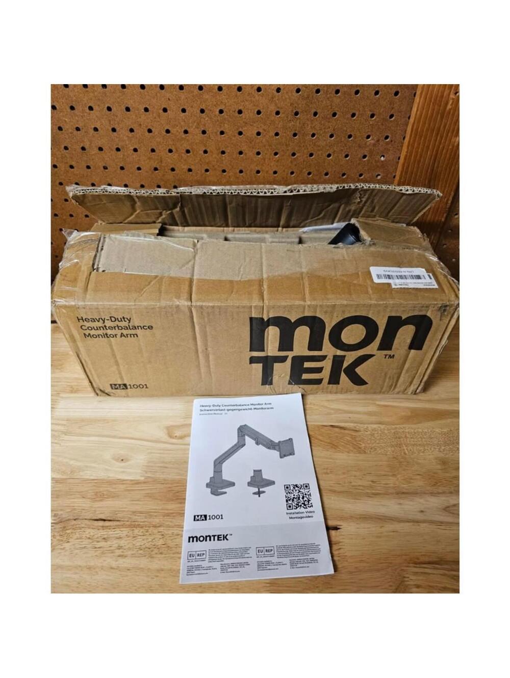 Montek MA1001 Heavy-Duty Monitor Arm for 17-57" Ultrawide